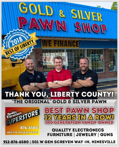 Pawn Shop «Gold & Silver Pawn & Guns», reviews and photos, 501 W General Screven Way A, Hinesville, GA 31313, USA