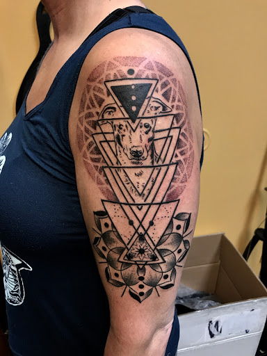 Explore redskins tattoo ideas, creative tattoo ideas in Addison, available at Cat Tattoo