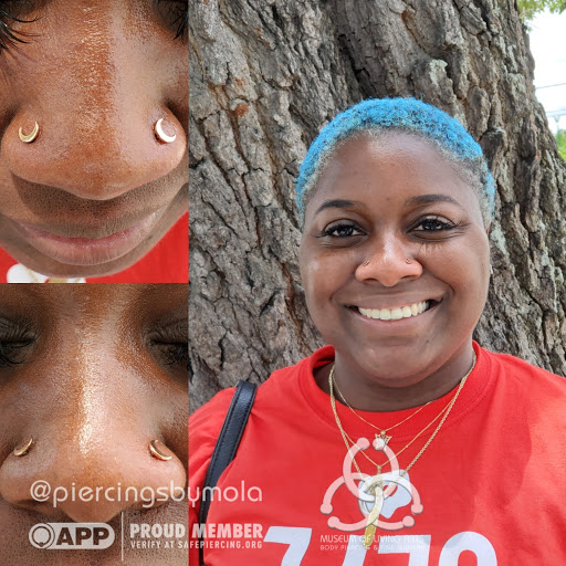 Explore area code tattoo ideas, creative tattoo ideas in Charleston, available at MOLA Piercing and Fine Jewelry