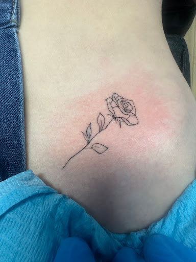 Explore redfish tattoo ideas, creative tattoo ideas in Whitehall, available at Beachside Tattoos & Smoke Shop