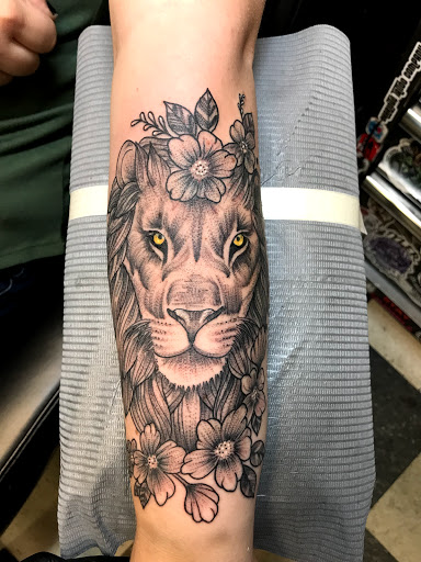 Explore simple man tattoo ideas, creative tattoo ideas in Fayetteville, available at Chop Shop Tattoo