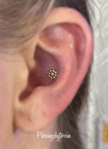 Explore hippie tattoo ideas, creative tattoo ideas in Fort Walton Beach, available at Piercings by Torrie