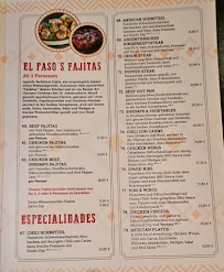 Menu du El Paso | cantina y bar mexicano à Bad Rothenfelde