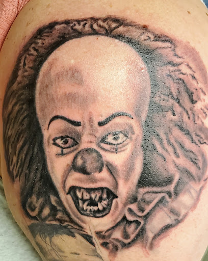 Explore women's thigh tattoo ideas, creative tattoo ideas in Shelbyville, available at The Copper Phoenix