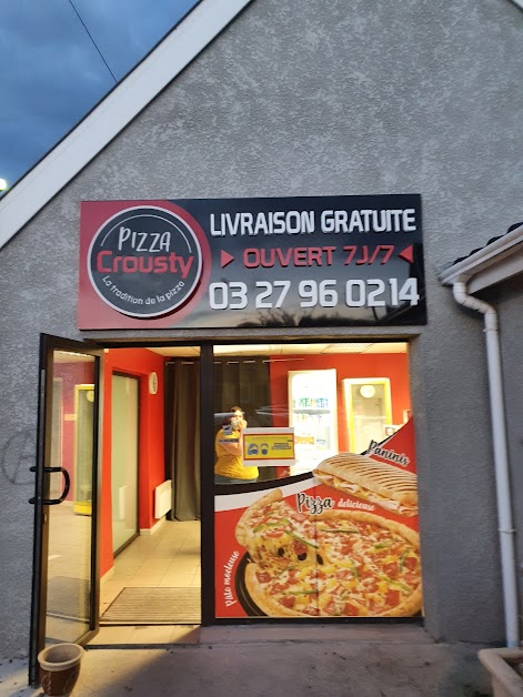 Pizza Crousty à Arleux