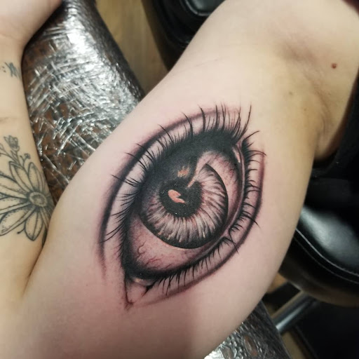 Explore family tattoo ideas for men, creative tattoo ideas in Edinboro, available at No Regrets Tattoo (Appointment Only)