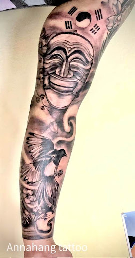 Explore brother tattoo ideas for guys, creative tattoo ideas in Garden Grove, available at Anna Hang Tattoo