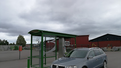 Svensk Biogas Drakvägen, korsningen Delfinvägen