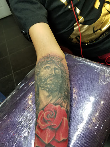 Explore black mens tattoo ideas, creative tattoo ideas in Albuquerque, available at Por Vida Tattoo