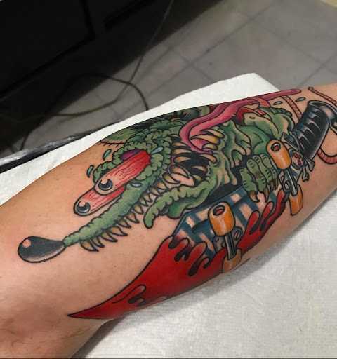 Explore lemon tattoo ideas, creative tattoo ideas in Wakefield, available at Wakefield Tattoo