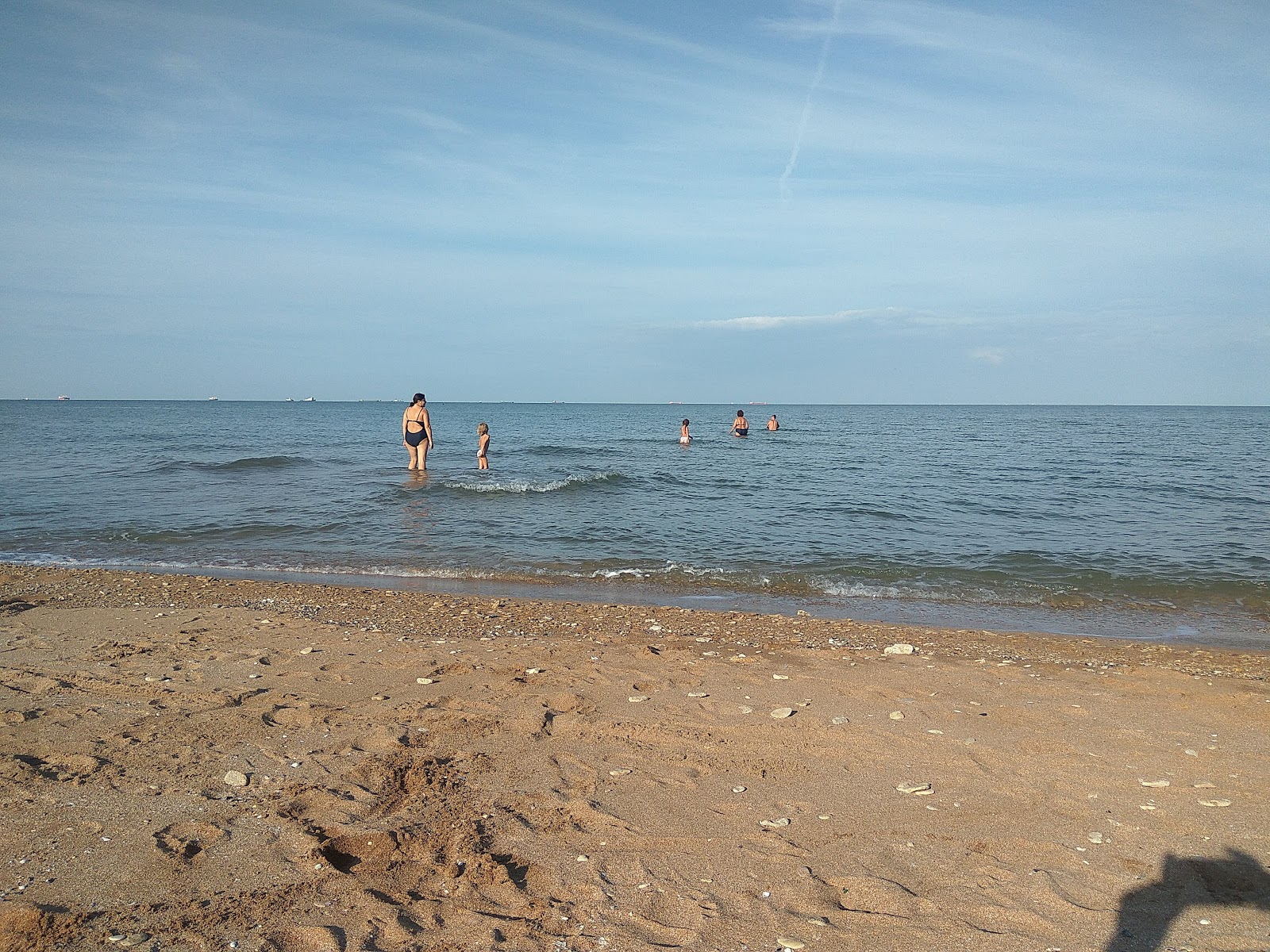 Plyazh Osoviny'in fotoğrafı geniş plaj ile birlikte