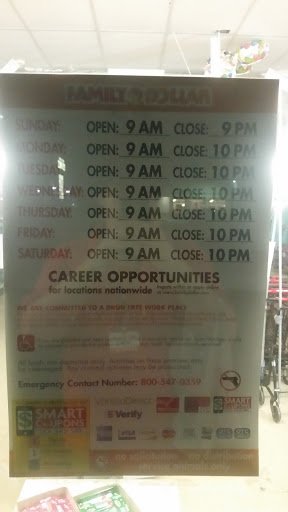 Dollar Store «FAMILY DOLLAR», reviews and photos, 17092 S Dupont Hwy, Harrington, DE 19952, USA