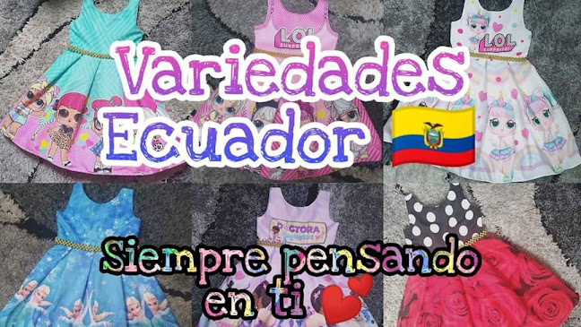 Variedades Ecuador - Siempre pensando en ti - Tienda de ropa