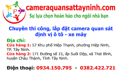 Cửa hàng camera quan sát Tây Ninh (cơ sở 2)