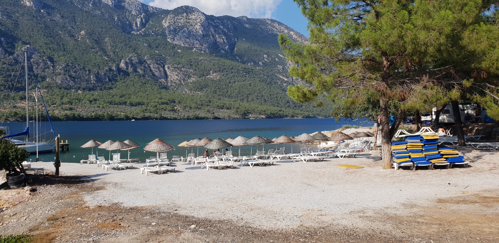 Photo of Akbuk Bay II beach and the settlement