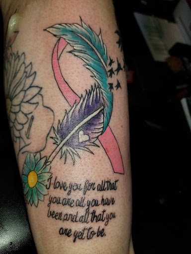 Explore heath ledger joker tattoo ideas, creative tattoo ideas in Onalaska, available at Divine Designs tattoo studio