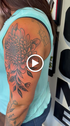 Explore shooting star tattoo ideas, creative tattoo ideas in Terre Haute, available at Timeless Tattoo LLC