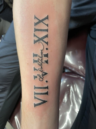 Explore half.sleeve tattoo ideas, creative tattoo ideas in Omaha, available at Inkfu Tattoo Studio