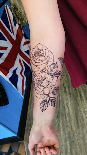 Explore good half sleeve tattoo ideas, creative tattoo ideas in Jonesboro, available at Immortal Ink