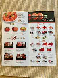 Restaurant japonais Kyoto Sushi à Saint-Mandé (la carte)