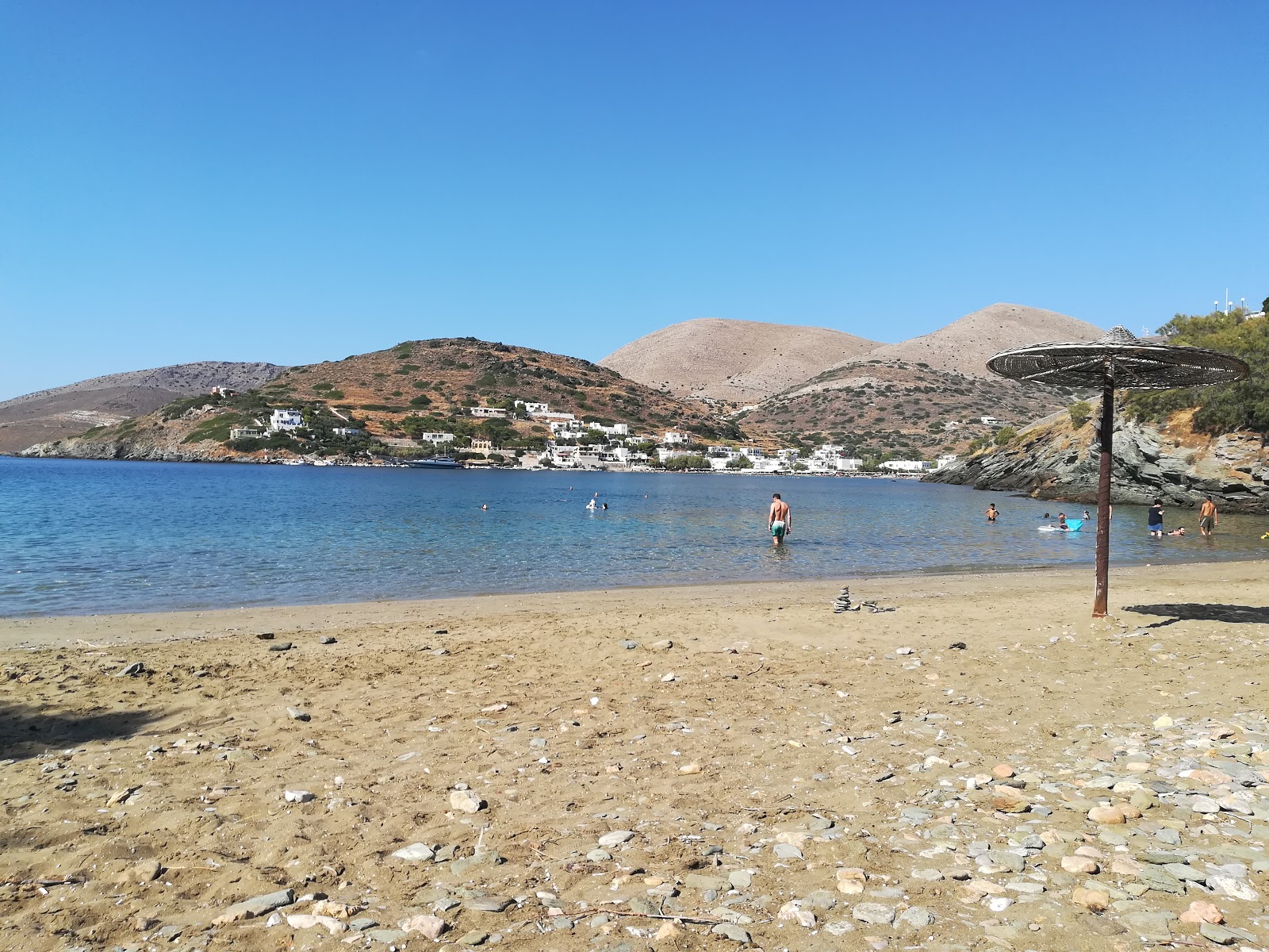 Foto van Lotos beach met turquoise puur water oppervlakte