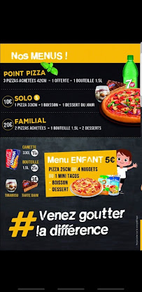 Restaurant Point pizza montpellier à Montpellier (la carte)