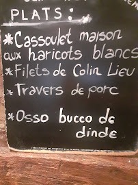 Menu / carte de Chez Vesna à Montreuil