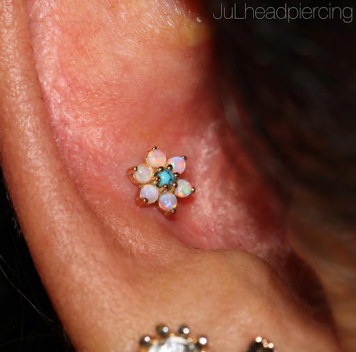 Explore patchwork sleeve tattoo ideas, creative tattoo ideas in Alhambra, available at JuL head