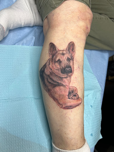 Explore curly hair tattoo ideas, creative tattoo ideas in North Richland Hills, available at Ink Life DFW