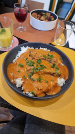 Poulet tikka masala du Restaurant africain Diasporâs à Paris - n°1