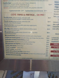 Carte du Brasserie L’Etage à Valence