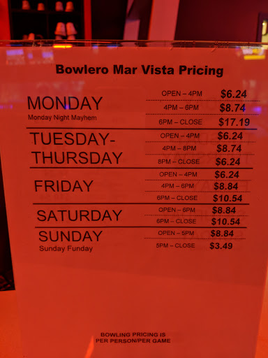 Bowling Alley «Bowlero Mar Vista», reviews and photos, 12125 Venice Blvd, Los Angeles, CA 90066, USA