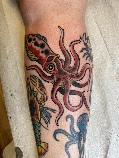 Explore super mario tattoo ideas, creative tattoo ideas in Dunbar, available at Communion Tattoo Gathering