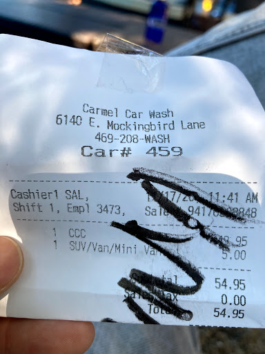 Car Wash «Carmel Car Wash: GM- Jorge Gamez», reviews and photos, 6140 E Mockingbird Ln, Dallas, TX 75214, USA