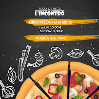 Menu du L'incontro Pizza& Disco à Castione della Presolana