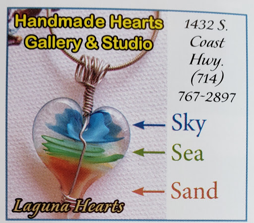 Hillel Rzepka - Hot Glass Artist - Handmade Hearts Gallery & Studio