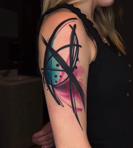 Explore half sleeve tattoo ideas black and grey, creative tattoo ideas in Fort Wayne, available at Grade A Tattoos and Body Piercing