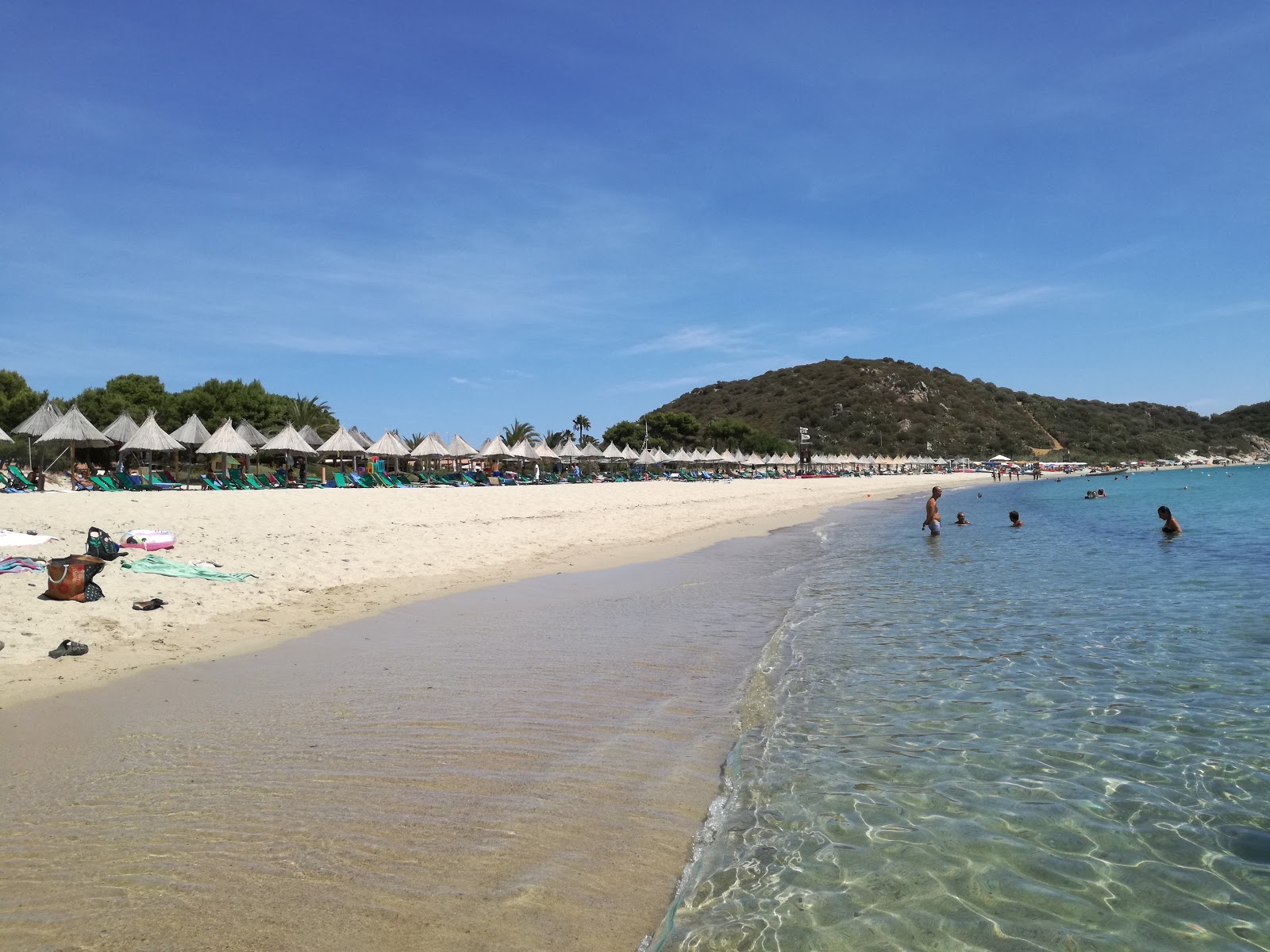 Foto van Campus Strand ondersteund door kliffen