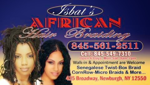 Hair Salon «Isbats African Hair Braiding», reviews and photos, 425 Broadway, Newburgh, NY 12550, USA