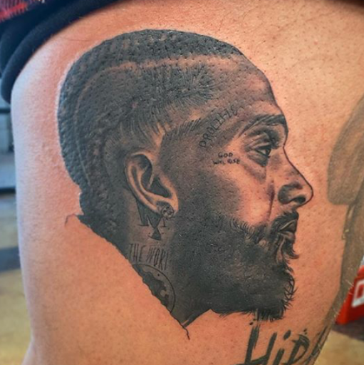 Explore religious elbow tattoo ideas, creative tattoo ideas in Oklahoma City, available at Oklahoma Tattoo Collective