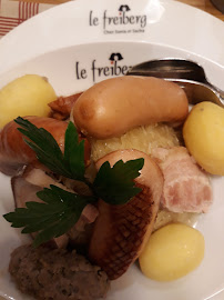 Choucroute d'Alsace du Restaurant de spécialités alsaciennes Winstub Le Freiberg Restaurant Obernai - n°6