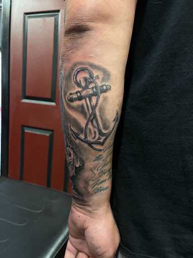 Explore floral tattoo sleeve ideas, creative tattoo ideas in Douglasville, available at Long Island Ink Tattoo & Piercing