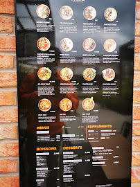 Pitaya Thaï Street Food à Reichstett menu