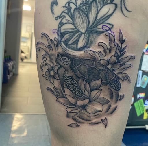 Explore dandelion tattoo ideas, creative tattoo ideas in Trenton, available at trenton tattoo