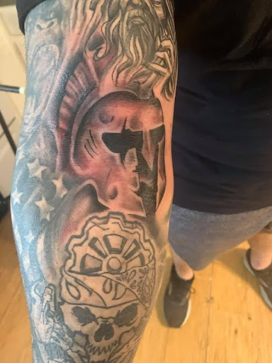 Explore mom name tattoo ideas for guys, creative tattoo ideas in Conroe, available at Monsters Ink, LLC