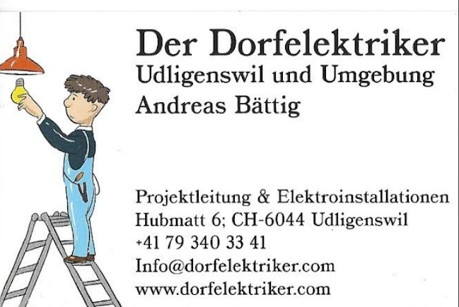 Der Dorfelektriker Udligenswil & Umgebung - Andreas Bättig Projektleitung & Elektroinstallationen - Elektriker