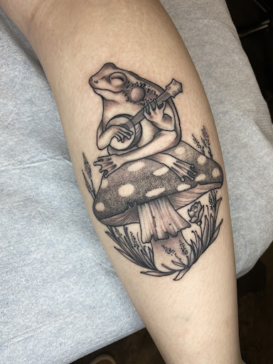 Explore angel name tattoo ideas, creative tattoo ideas in Bend, available at Monolith Tattoo Studio