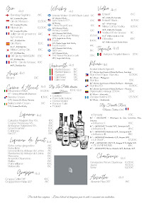 Carte du Hostellerie La Fontaine - hotel-restaurant Saint Paul de vence à Saint-Paul-de-Vence