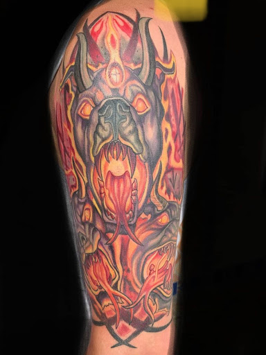 Explore thin tattoo ideas, creative tattoo ideas in Stuart, available at Tiger Shark Tattoo Studio