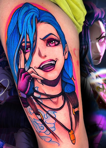 Explore wow tattoo ideas, creative tattoo ideas in Culver City, available at Art Collector Tattoo